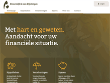 Tablet Screenshot of bevr.nl